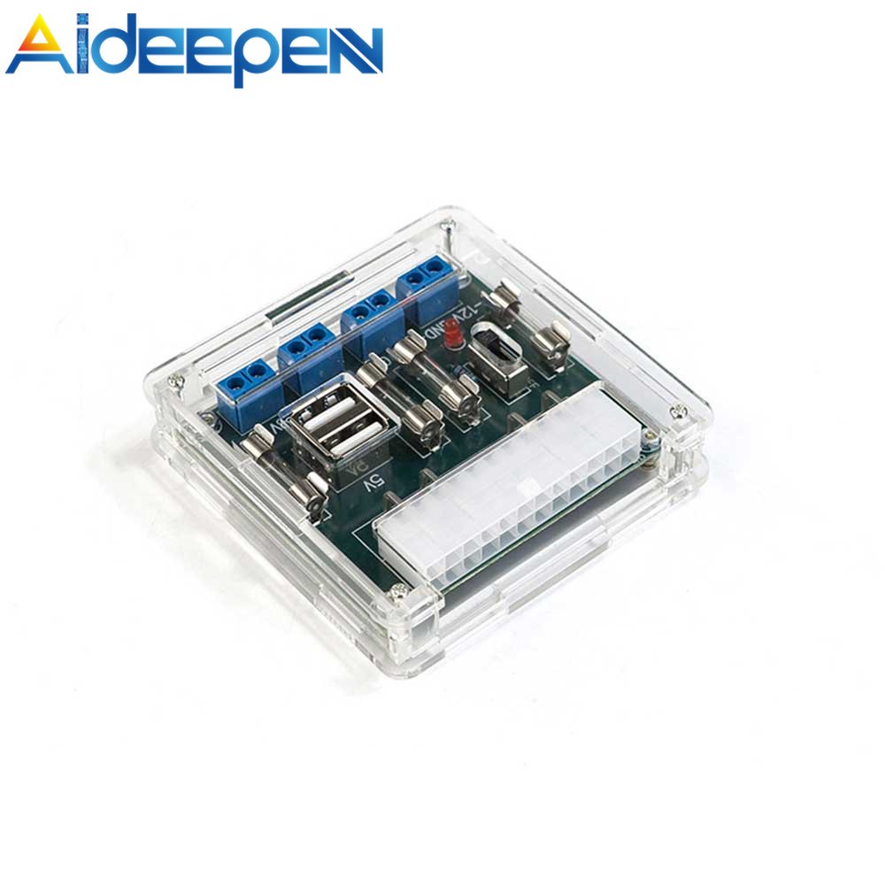 Bảng mạch chuyển đổi nguồn điện máy tính AIDEEPEN HU-M28W 24Pin chuyên dụng