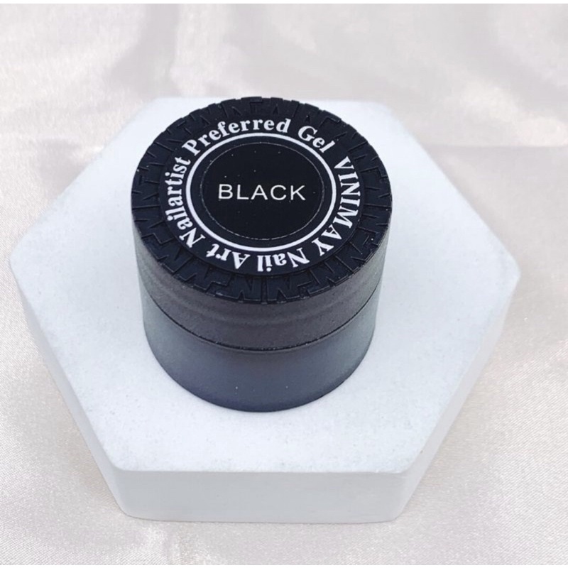 Gel Nhện Vinimay Đen ,Trắng Vẽ móng nail