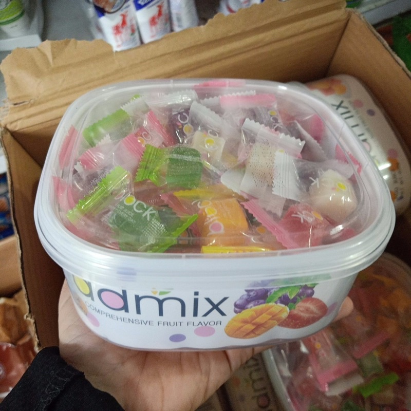 HỘP 308gr Kẹo dẻo trái cây JUICE SOFT CANDY