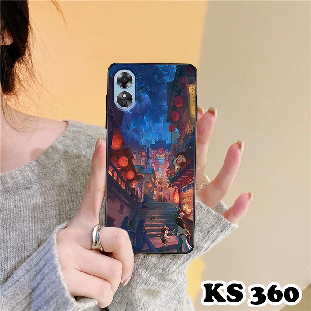 Ốp lưng Oppo A17 - A17k in hình Phong cảnh ban đêm - Chất liệu TPU cao cấp