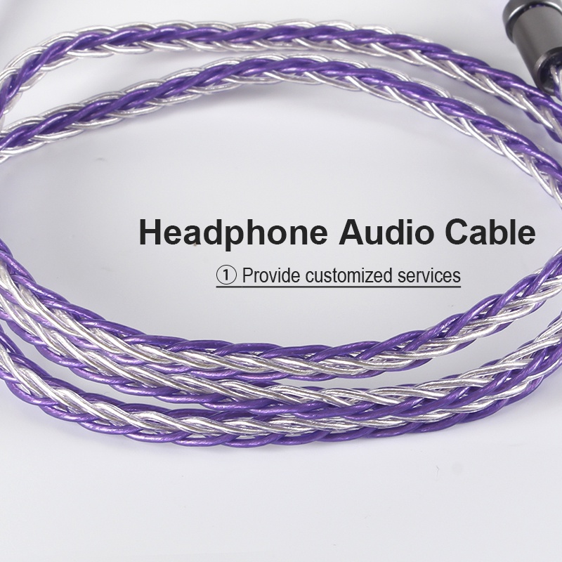 Xinhs 8 Dây Chuyền Mạ Bạc Đính Pha Lê Tím