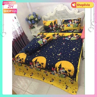 Bộ Ga Bọc Nệm 1M2,1M6,1M8 chuột micky