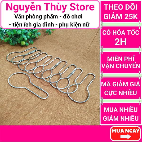 Combo 50 móc bầu treo hàng hóa tiện dụng ♥️FREESHIP ♥️Combo 50 móc bầu treo hàng hóa tiện dụng- Nguyễn Thùy Store