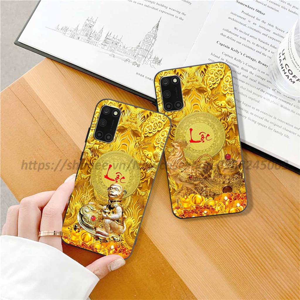 Ốp Oppo A52 / A92 in hình 12 Con Giáp Tài Lộc 3D