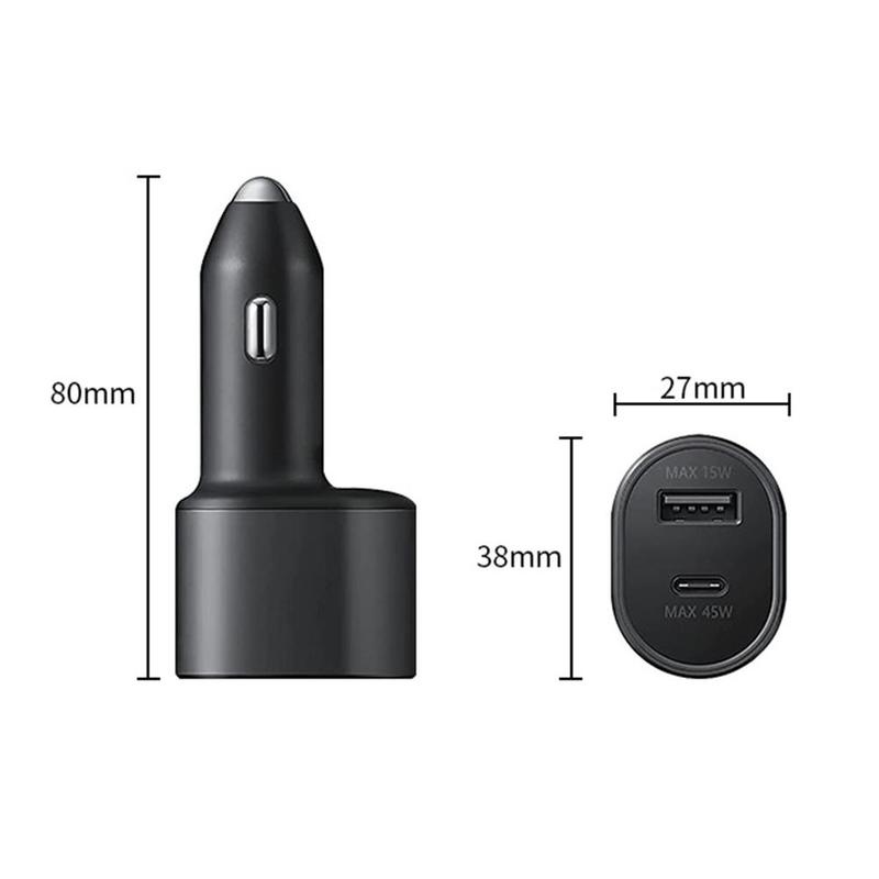 Vitog Tẩu Sạc Nhanh Samsung 45W 15W Hai Cổng Type-C USB Cho Điện Thoại Android