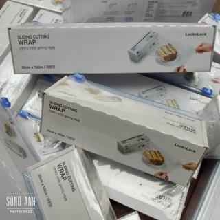 Lock&Lock- Màng bọc thực phẩm Lock&Lock LWP803/ LWP804 dai, chịu nhiệt tốt, sản xuất tại Hàn Quốc, cực kì tiện lợi