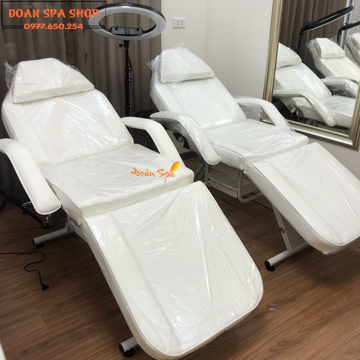 Giường phun xăm cao cấp, giường tiêm filler 3 khúc