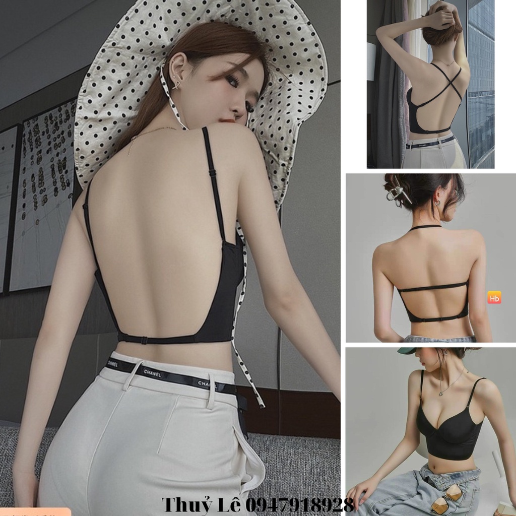 Áo ngực multiway chữ U mặc áo đầm hở lưng, khoét lưng tiện dụng, có gọng, mút nhẹ