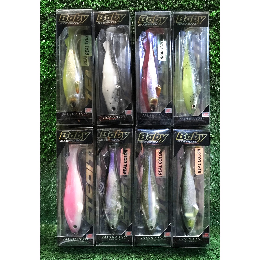 Imakatsu Baby Stealth Swimmer Mồi Cao Su 13 cm Fish Work Sea Doctor Lớn