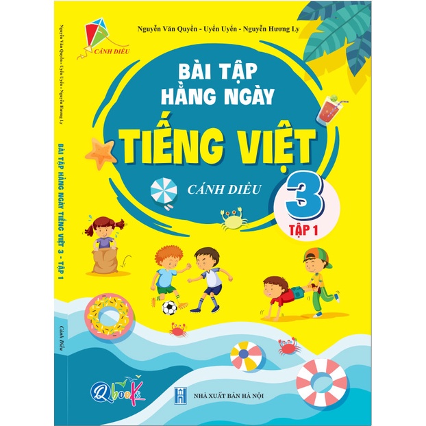 Sách - Combo Bài Tập Hằng Ngày Lớp 3 - Môn Toán và Tiếng Việt học kì 1 - Cánh diều (2 quyển)