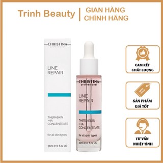 Tinh Chất Serum Cấp Ẩm Căng Bóng Da Christina HA Line Repair Theraskin Concentrate 30ml