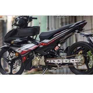 Tem rời exciter 150 mẫu y15zr xe đen , tem rời y15zr đỏ đen