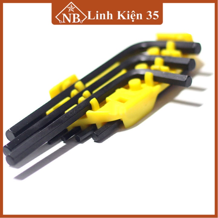 Bộ lục lăng STANLEY 8 chi tiết từ thép không gỉ, chất lượng cao