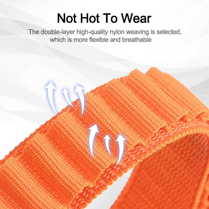 Dây Đeo Nylon Thể Thao Cho Đồng Hồ Thông Minh Samsung Galaxy Watch 4 Classic 46mm 42mm Galaxy Watch 4 40mm 42mm Galaxy Watch 5 pro