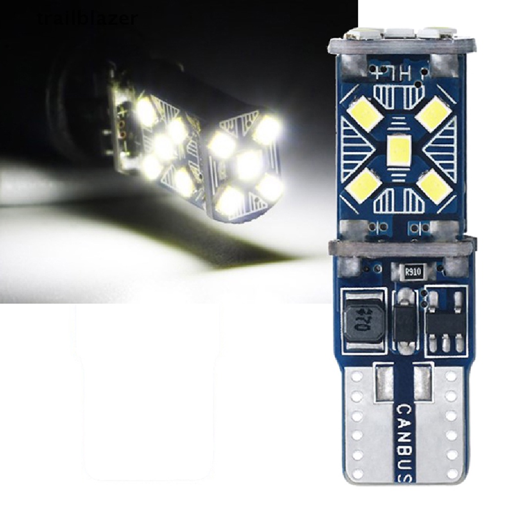 Set 2 Đèn LED T10 W5W 15smd Dành Cho Ô Tô