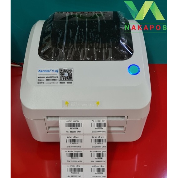 Tem mã vạch 35x22 Decal nhiệt 2 hàng, giấy in nhiệt 2 tem, tem ghi chú, tem in giá sản phẩm cuộn