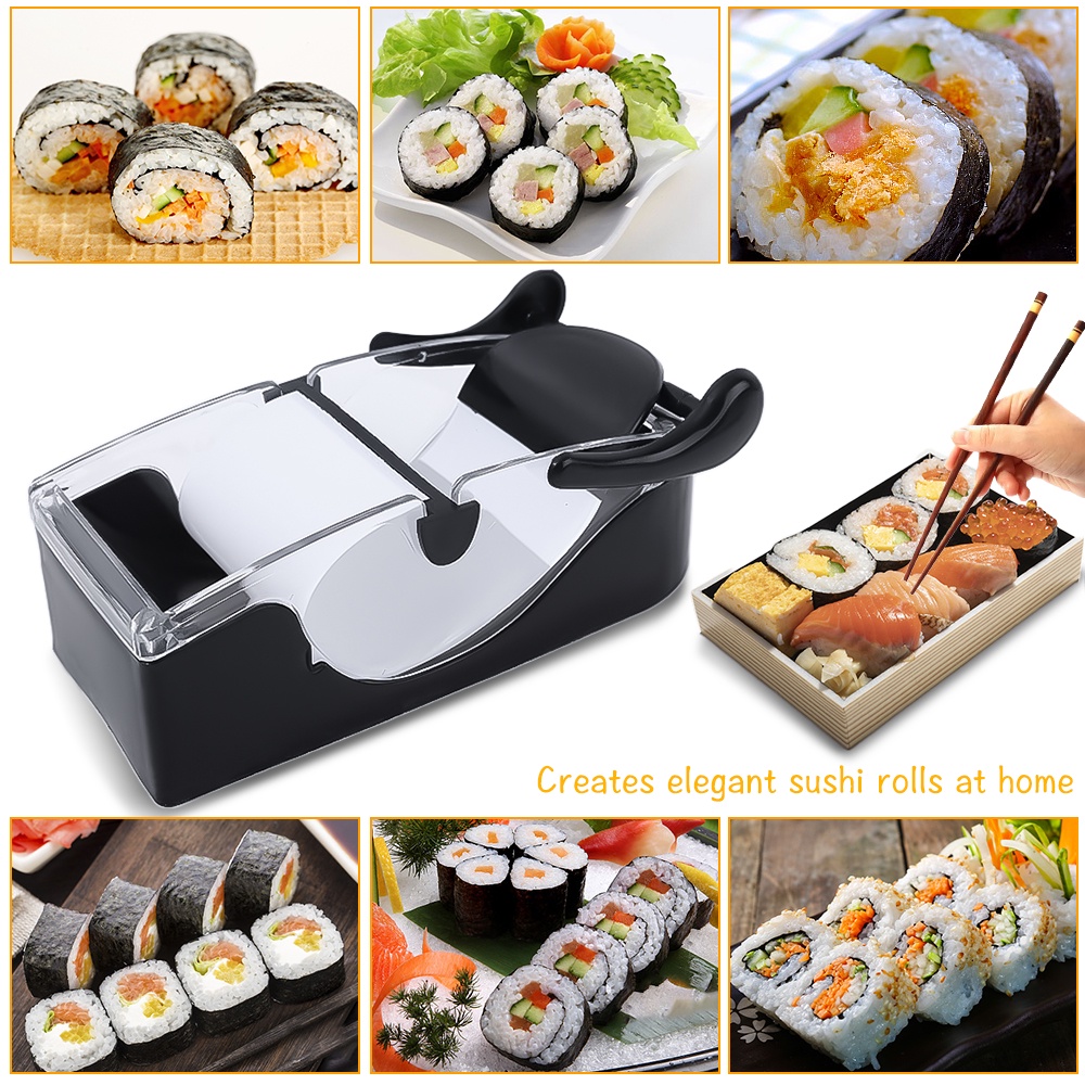 Khuôn Làm Cơm Cuộn Sushi DIY Dễ Sử Dụng Phong Cách Nhật Bản