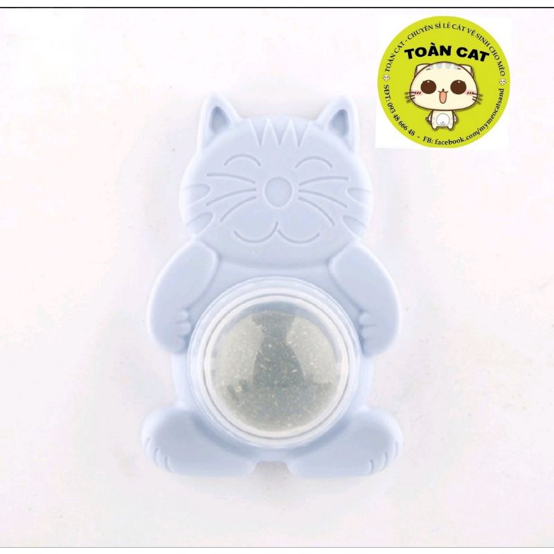 Đồ chơi bóng cỏ bạc hà gắn tường- Cỏ bạc hà gắn tường( màu sắc ngẫu nhiên)