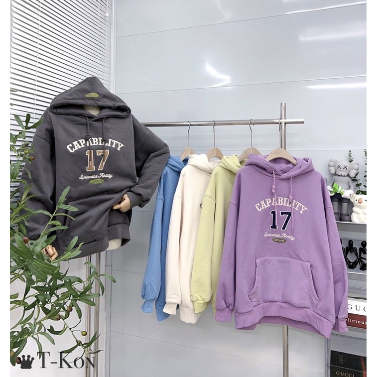 Áo hoodie nỉ bông shop no.17 M661