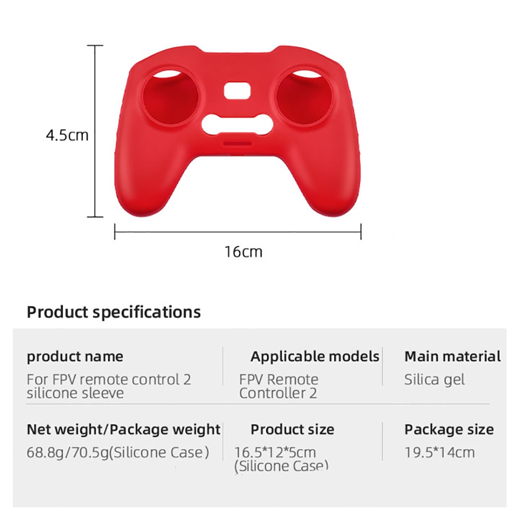 Vỏ Bọc Silicone Bảo Vệ Cho Điều Khiển Từ Xa Của DJI Avata / FPV 2