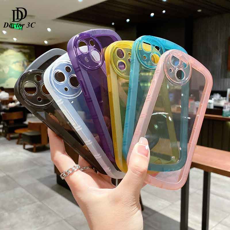 Ốp lưng trơn dẻo viền lượn sóng bảo vệ camera Cho Huawei P50 P40 P30 P20 Lite Pro Plus Pro+ 4G 5G 2022