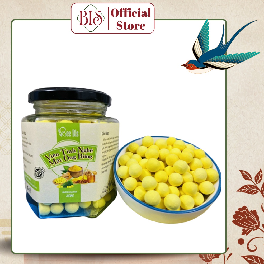 Viên tinh nghệ mật ong rừng nguyên chất BeeBis - CH06.1