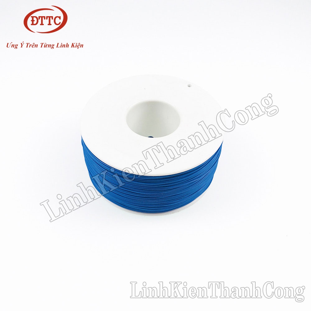 Cuộn dây 30AWG 0.25mm 250 mét - Mào Đỏ, Màu Trắng, Màu Vàng, Màu Xanh Dương, Màu Đen