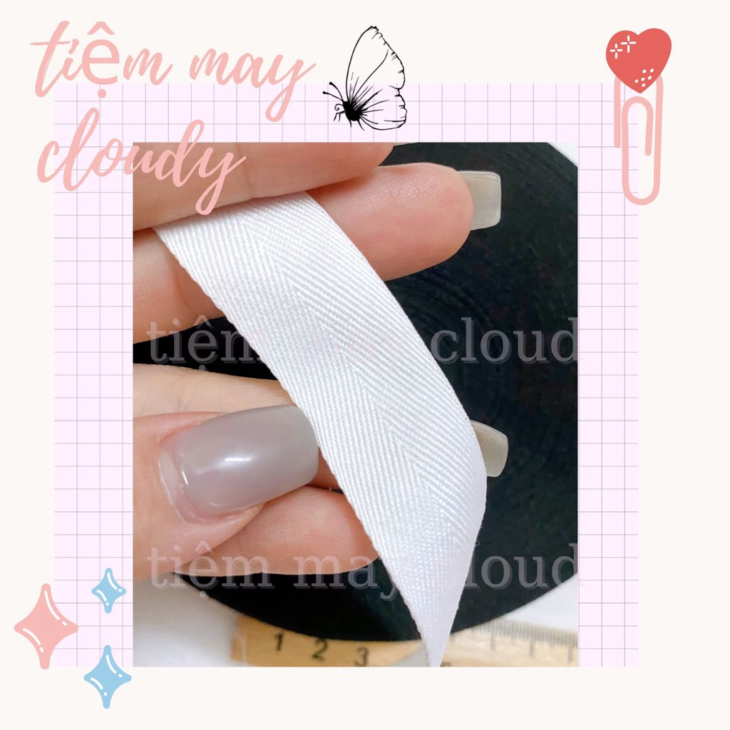 Dây viền xương cá viền quấn áo bó 5 mét