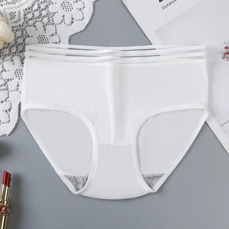 Quần lót nữ cotton - Quần chip nữ gân tăm co dãn mềm mịn ôm dáng Bellar LB04
