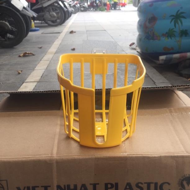 Giỏ đựng giấy vệ sinh dán tường tiện ích Việt Nhật, Khay kệ đựng đồ đa năng nhà tắm, nhà bếp  VN