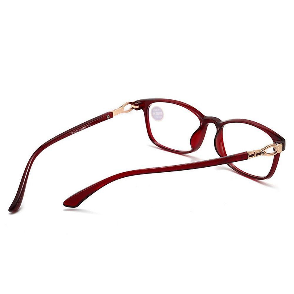 MIH Reading Glasses Office Square Frame Classic Simple Anti-Blue Light