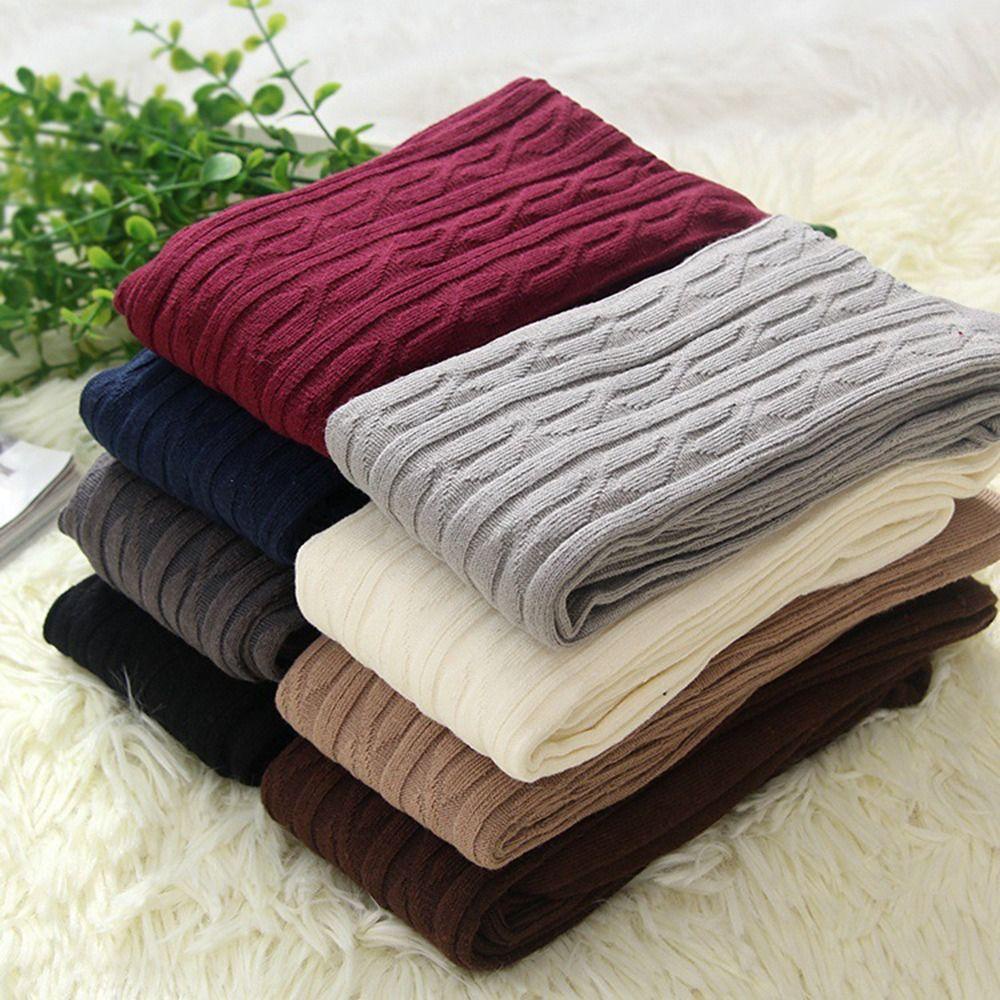 Vớ Cotton Dài Qua Gối Thời Trang Mùa Đông Cho Nữ