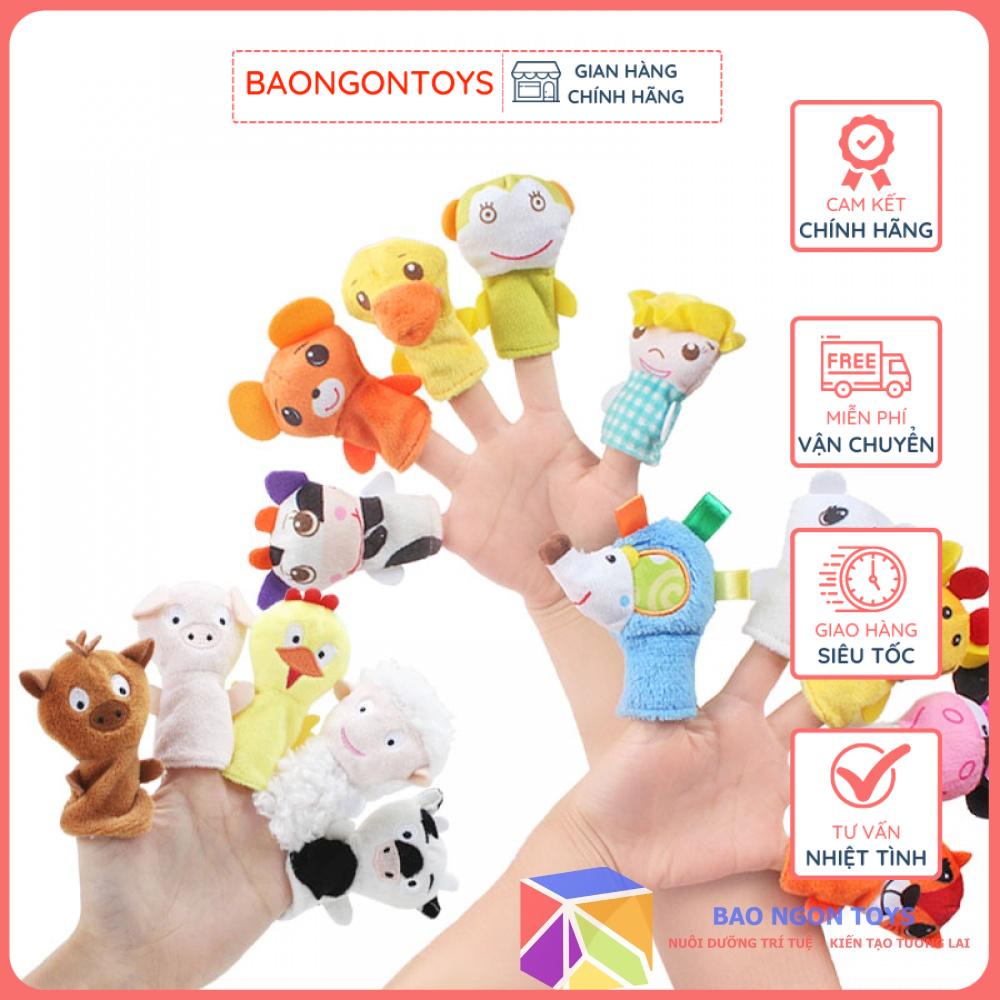 RỐI NGÓN TAY KỂ CHUYỆN CHO BÉ - BAO NGON TOYS