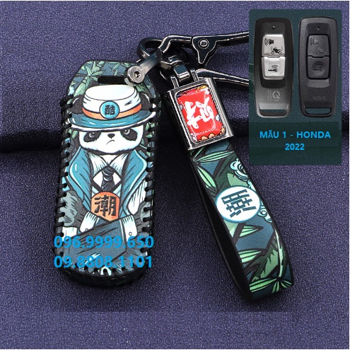 Bao Da Chìa Khóa Vỏ Bọc Chìa Khóa Smartkey Tặng Kèm Bộ Móc Khóa Các Dòng Xe Máy Honda Vespa Piago Yamaha phukienphuotsg
