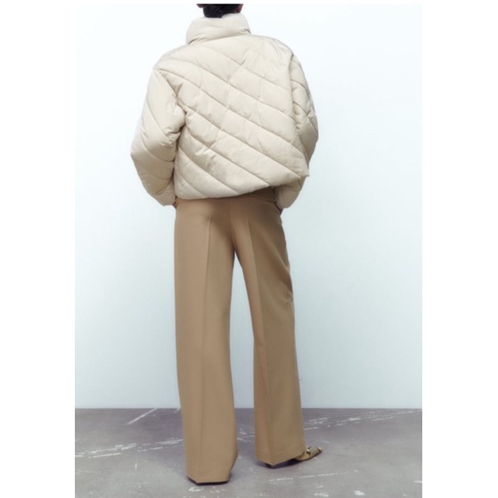 Áo khoác phao zara đen xs