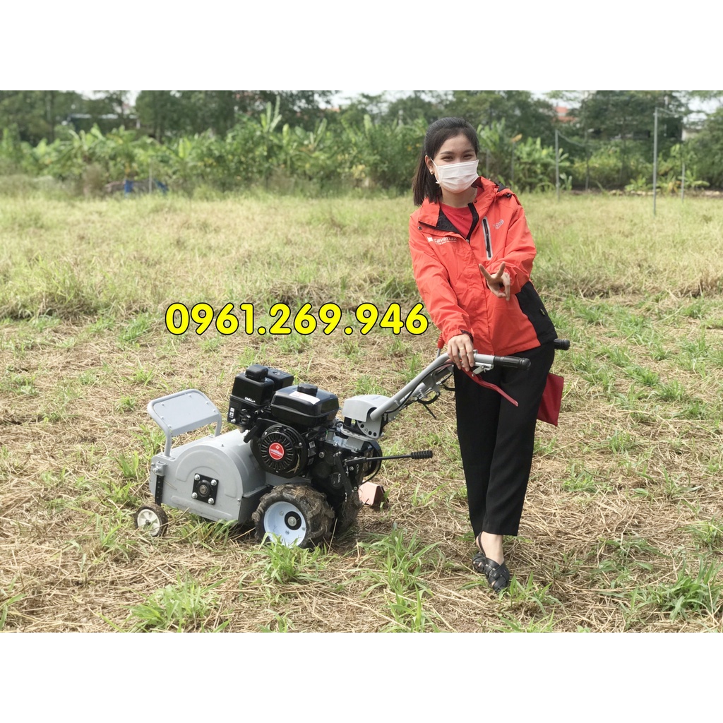 Máy cắt cỏ trục băm 7HP Kawasaki TB70