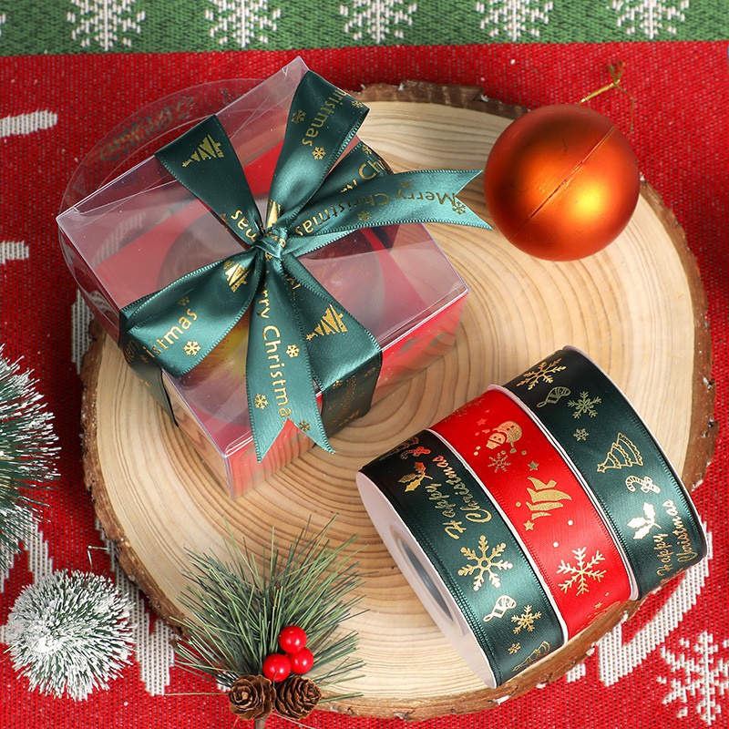 Ruy Băng Hoạ Tiết Giáng Sinh, Hoa Tuyết, Noel,...