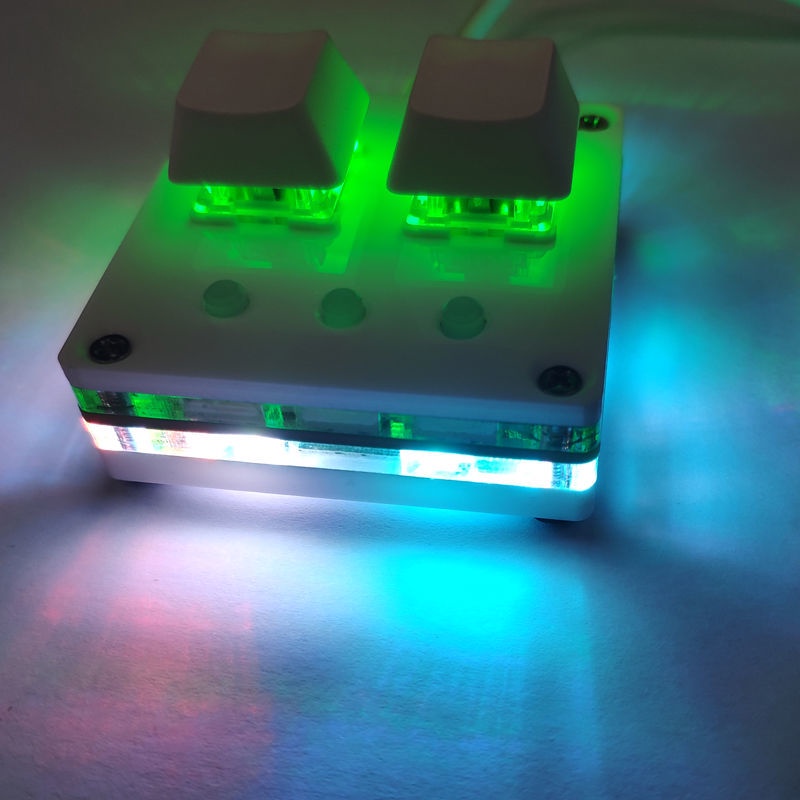 Bàn Phím Mini 2 Nút Bấm Thay Đổi Âm Thanh Chất Lượng Cao