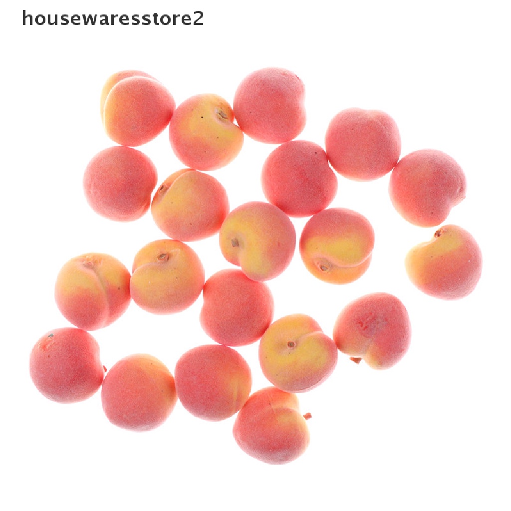 Set 2 / 20 Trái Cây Giả Mini Bằng Nhựa Trang Trí Nhà Cửa