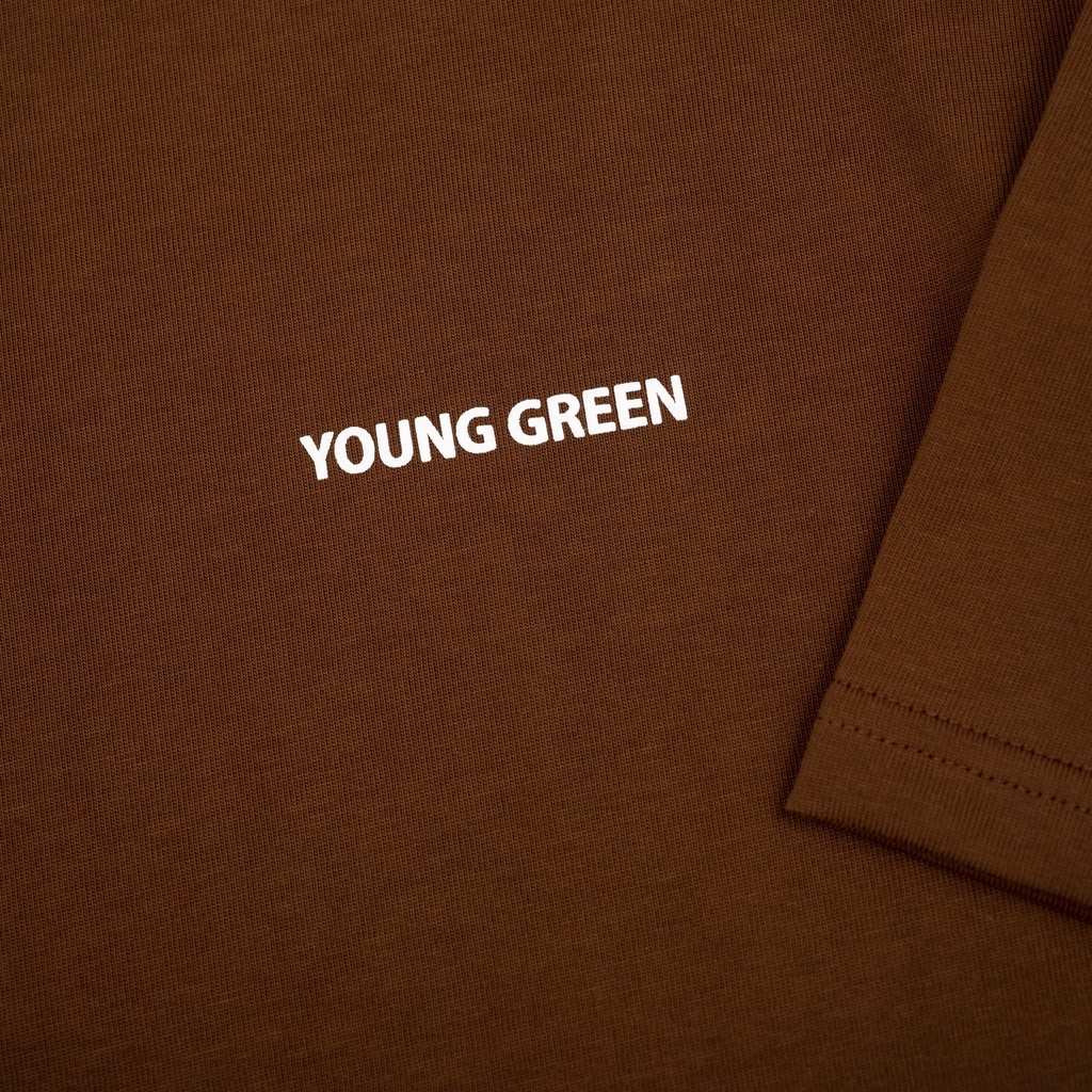 Áo Thun Young Green PRÊT-À-PORTER - Chất liệu 100% thun cotton vải 250gsm