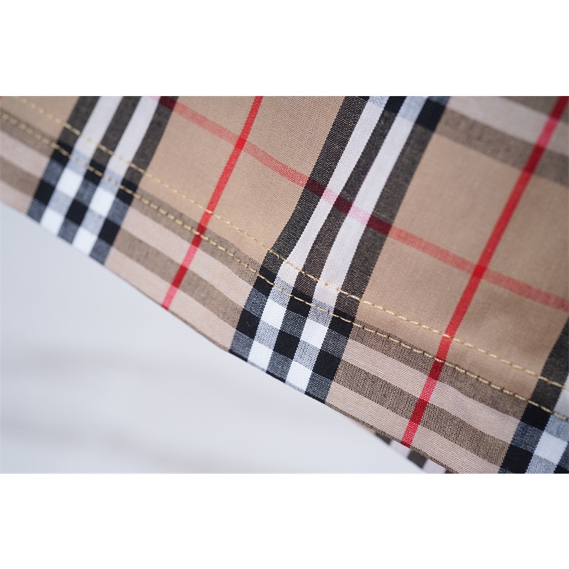 Quần Short Dáng Rộng Có Túi Họa Tiết Kẻ Sọc Thời Trang Đường Phố Cổ Điển