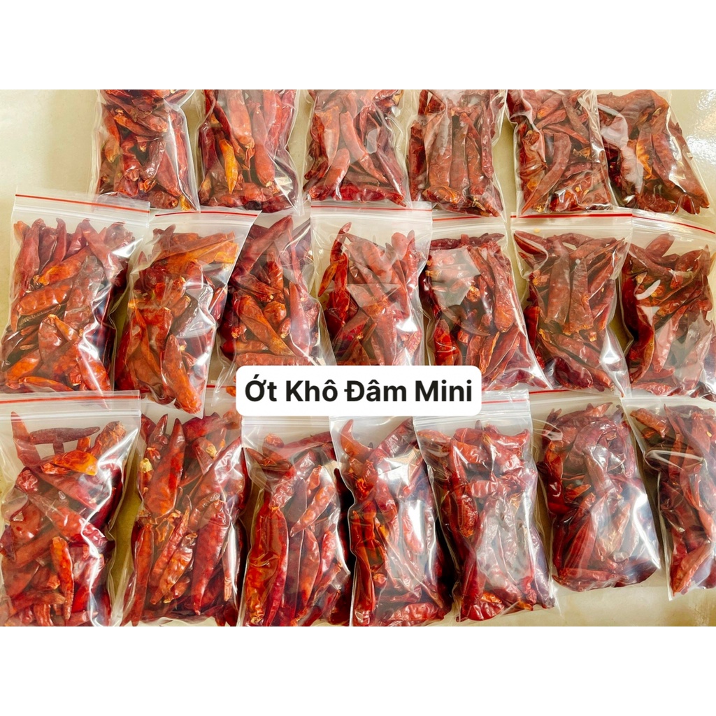 Đường Thốt Nốt- Ớt khô đâm Thái Lan