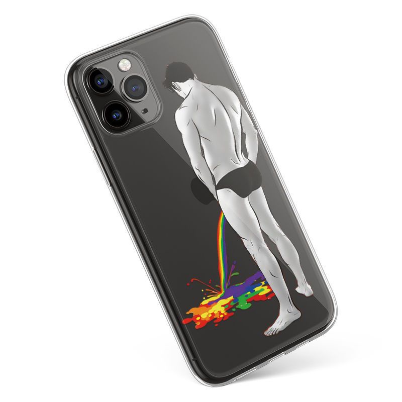 Ốp Điện Thoại Silicon Hình Cầu Vồng Cho IPhone 6 6S 11 7 8 Se 2020 X XR XS Plus 12 13 14 PRO mini MAX