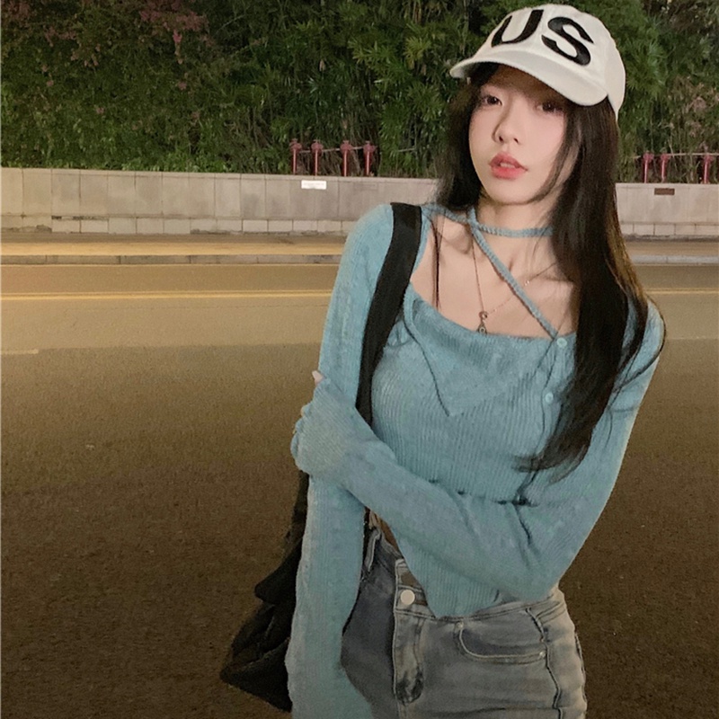 Áo Thun Ngắn Thắt Dây Thời Trang Dành Cho Nữ