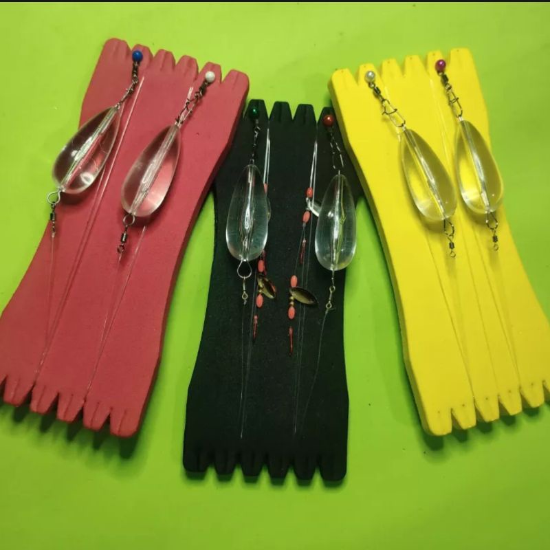 thẻo mồi thìa xoay mini buộc sẵn mồi thìa lure cá mương , thẻo câu lure thìa xoay mini