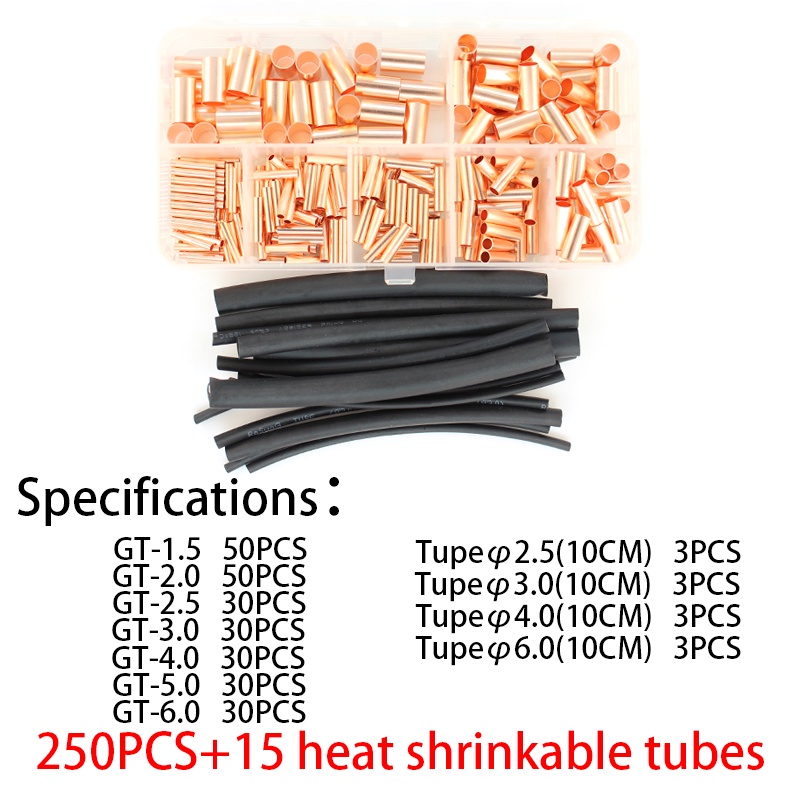 Set 125 / 250 Đầu Nối Dây Điện Chuyên Dụng
