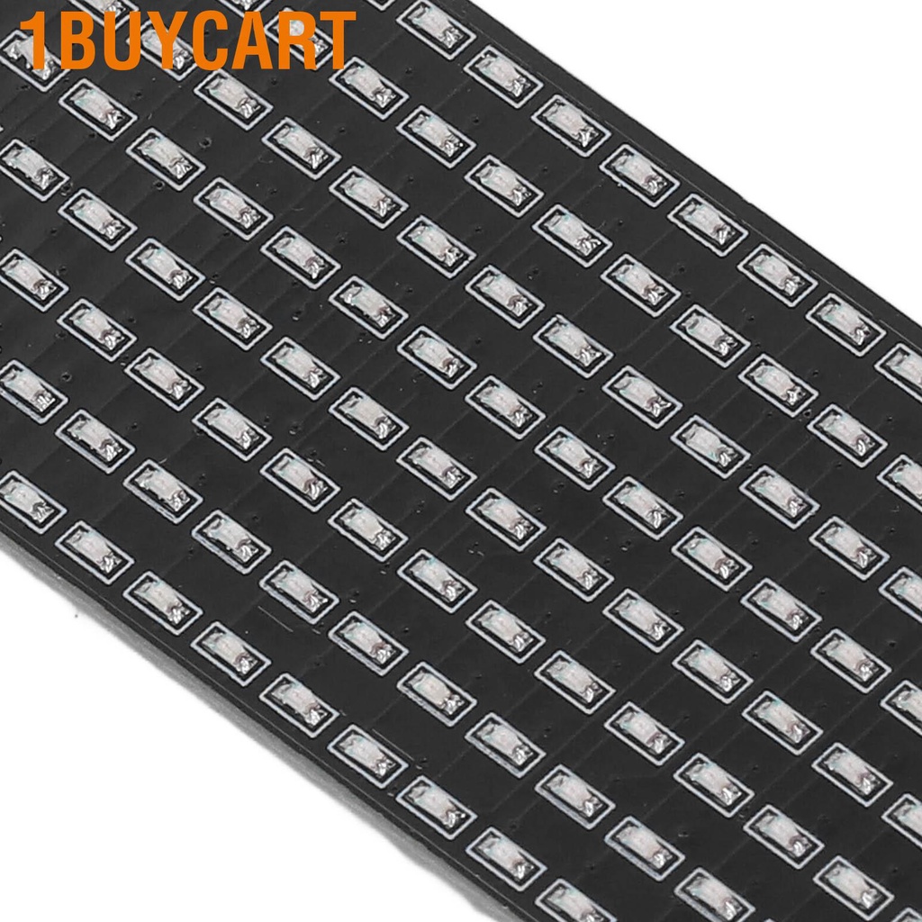 1buycart LED Matrix Control Module 8x16 Panel IC2 Communication Display DC3.3‑5V Single Board Computers