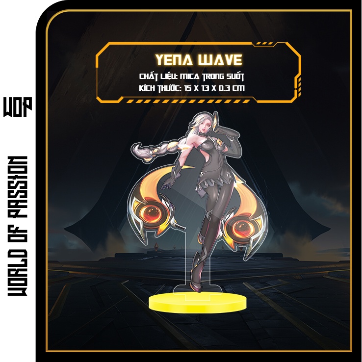 Mô Hình Nhân Vật Yena wave Trong Game Liên Quân Mobile