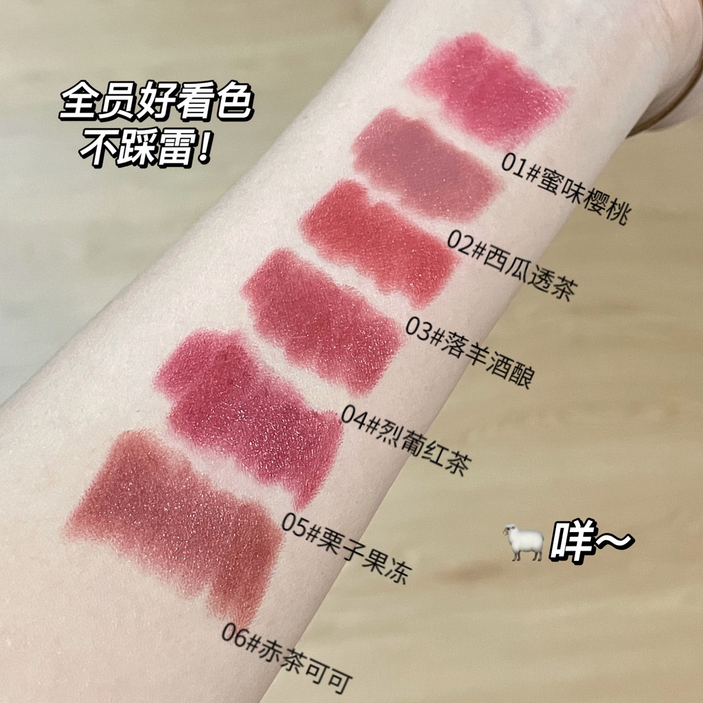 Son Lì Eike Chống Nước Lâu Phai 6 Màu Sắc Lựa Chọn