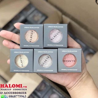 Nhũ mắt klavuu ngọc trai chính hãng hàn quốc gồm 5 màu nhũ siêu đẹp phân phối halomi tranci